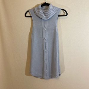 Sleeveless Cowl Neck Sweater Top